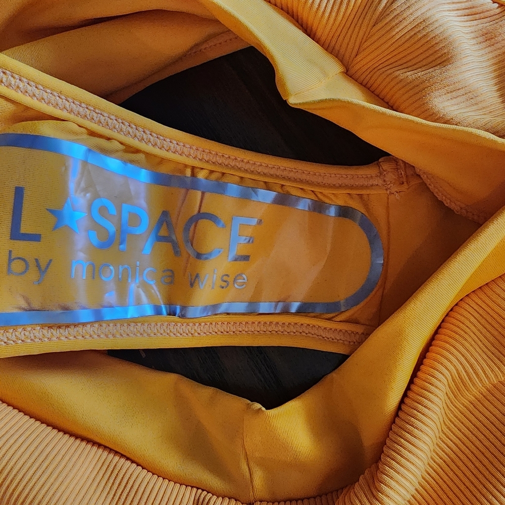 NWT L*Space Frenchi Bitsy Cut Mandarin Bikini Bottom sz XL - Picture 5 of 6